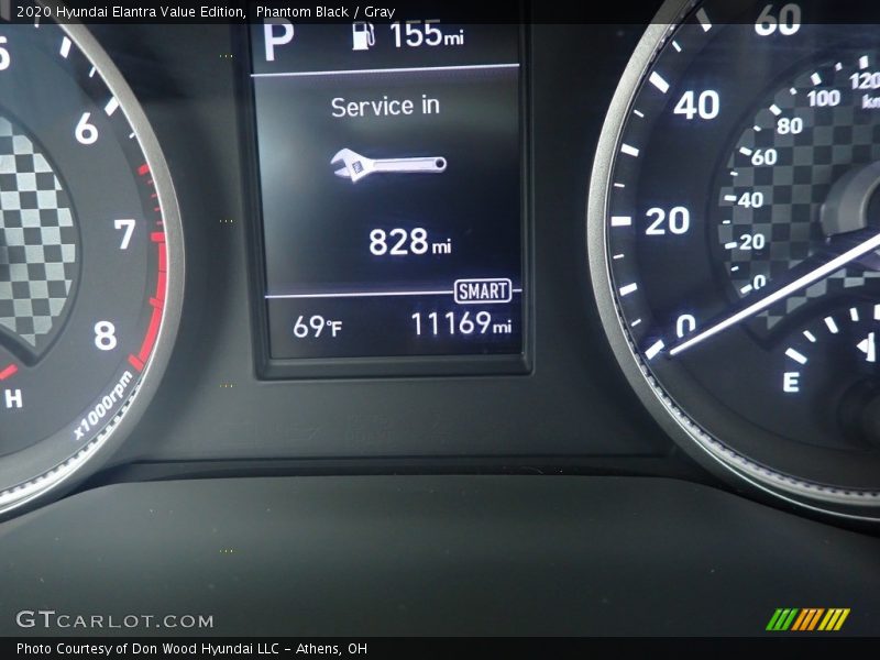 Phantom Black / Gray 2020 Hyundai Elantra Value Edition