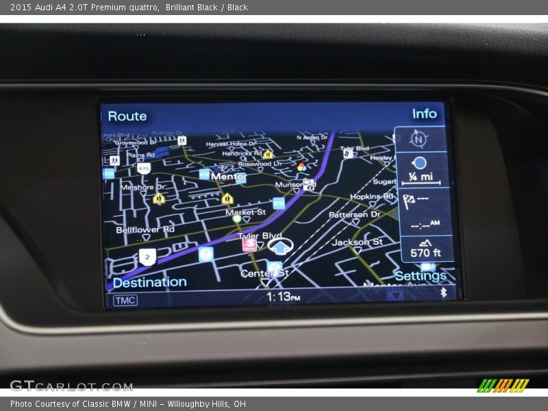 Brilliant Black / Black 2015 Audi A4 2.0T Premium quattro