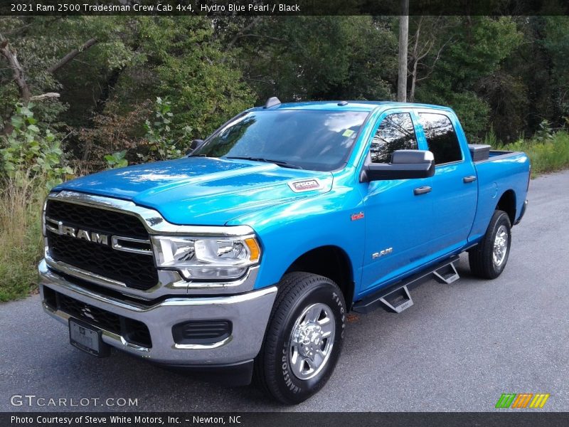 Hydro Blue Pearl / Black 2021 Ram 2500 Tradesman Crew Cab 4x4