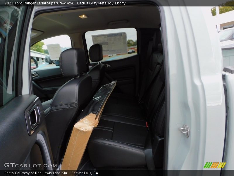 Cactus Gray Metallic / Ebony 2021 Ford Ranger Lariat SuperCrew 4x4