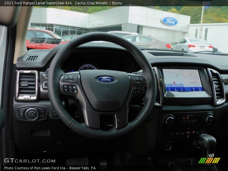  2021 Ranger Lariat SuperCrew 4x4 Steering Wheel