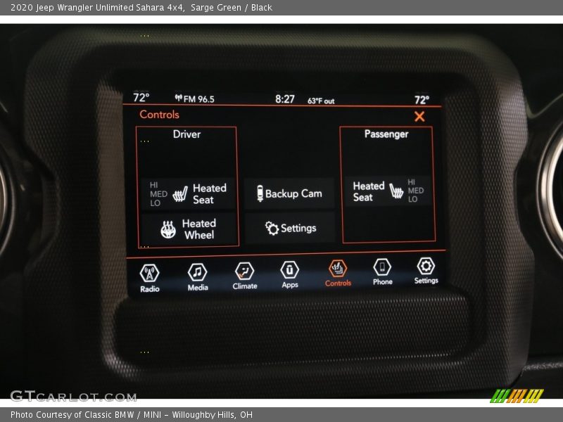 Sarge Green / Black 2020 Jeep Wrangler Unlimited Sahara 4x4