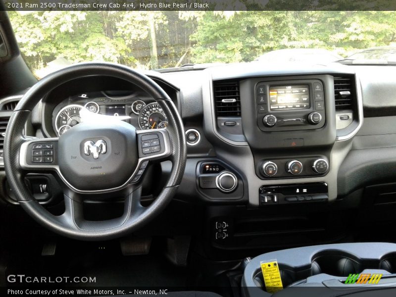 Dashboard of 2021 2500 Tradesman Crew Cab 4x4