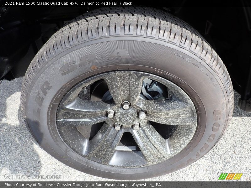 Delmonico Red Pearl / Black 2021 Ram 1500 Classic Quad Cab 4x4