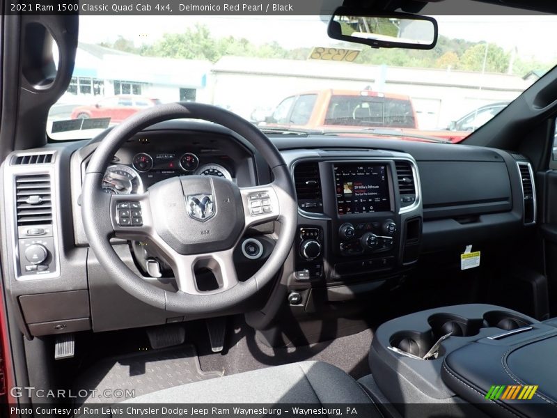 Delmonico Red Pearl / Black 2021 Ram 1500 Classic Quad Cab 4x4