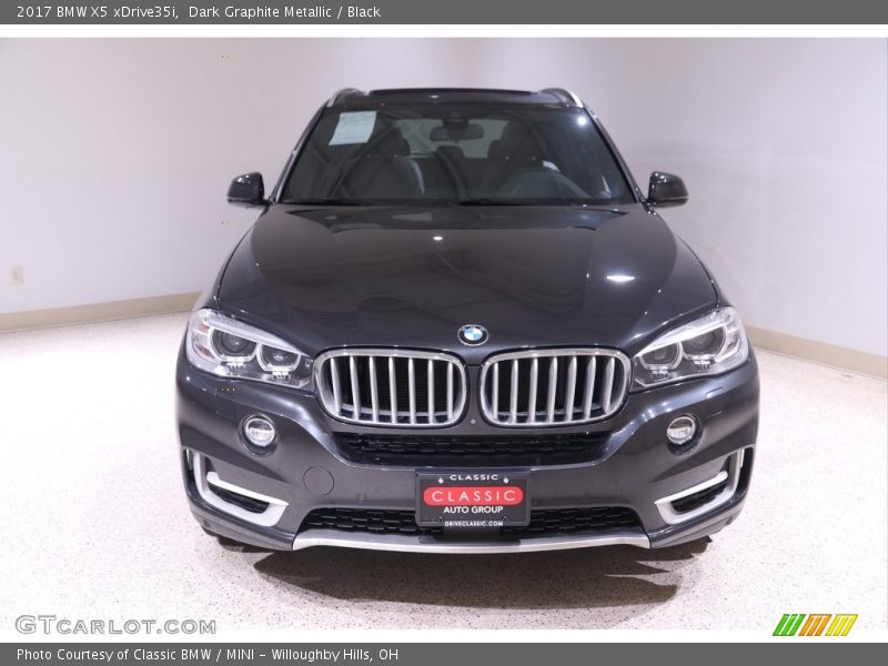 Dark Graphite Metallic / Black 2017 BMW X5 xDrive35i