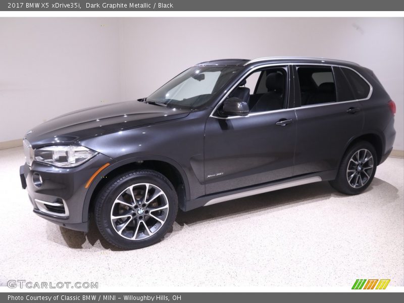 Dark Graphite Metallic / Black 2017 BMW X5 xDrive35i