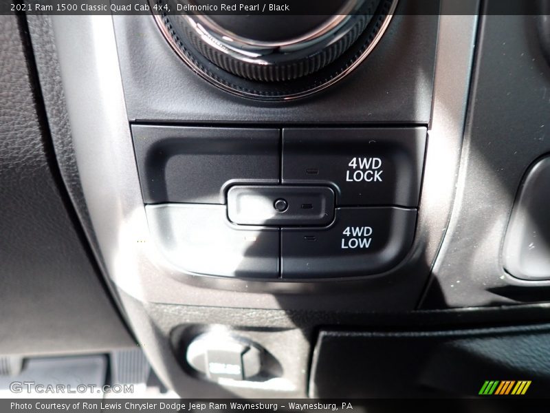 Delmonico Red Pearl / Black 2021 Ram 1500 Classic Quad Cab 4x4