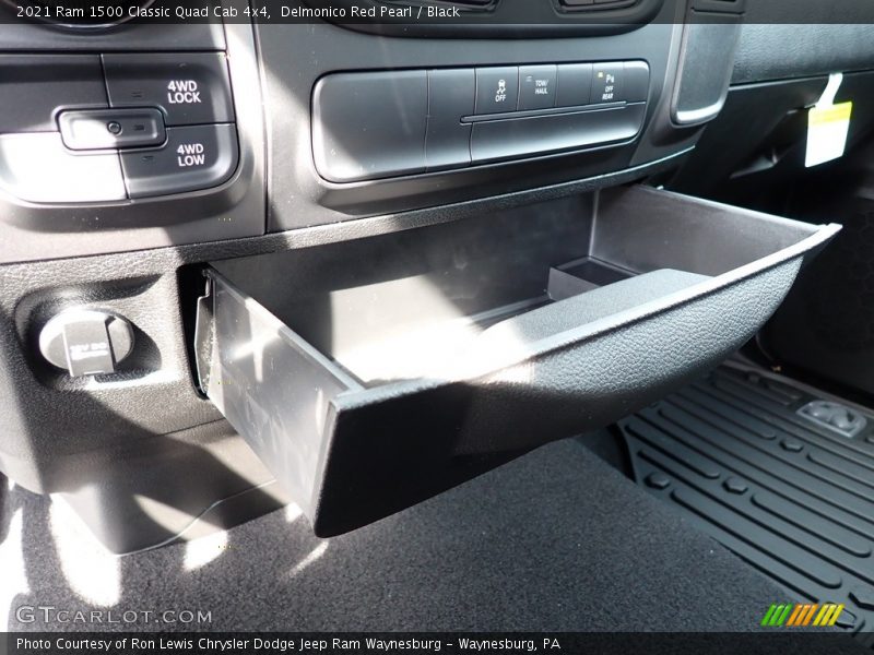 Delmonico Red Pearl / Black 2021 Ram 1500 Classic Quad Cab 4x4