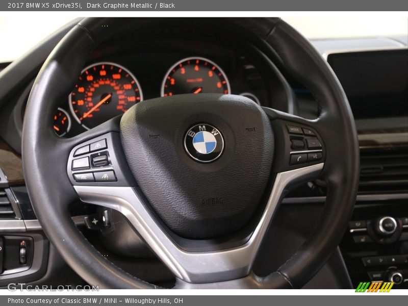 Dark Graphite Metallic / Black 2017 BMW X5 xDrive35i