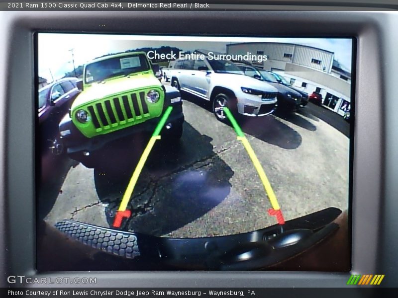 Delmonico Red Pearl / Black 2021 Ram 1500 Classic Quad Cab 4x4