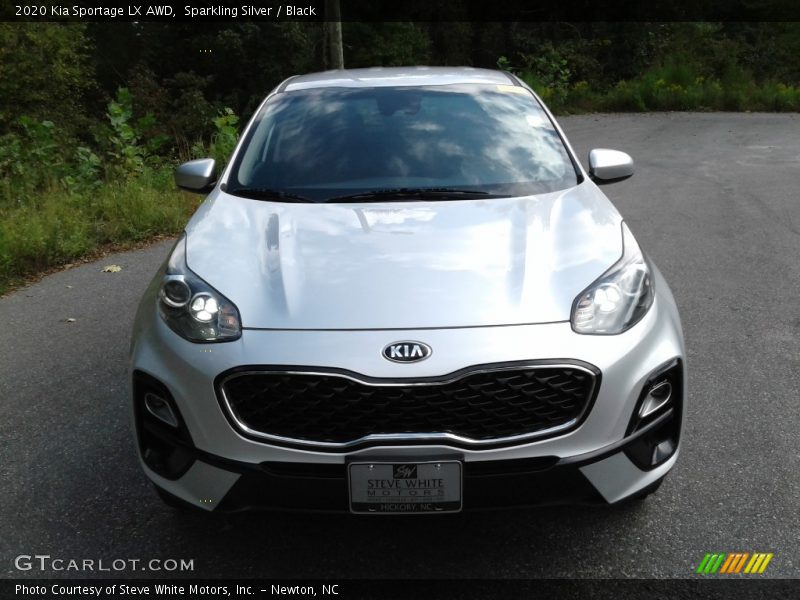 Sparkling Silver / Black 2020 Kia Sportage LX AWD