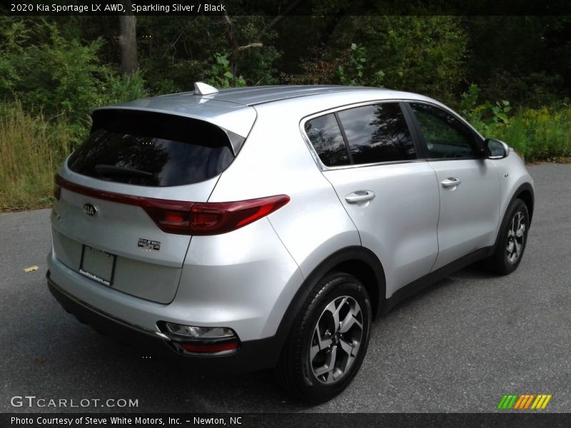 Sparkling Silver / Black 2020 Kia Sportage LX AWD