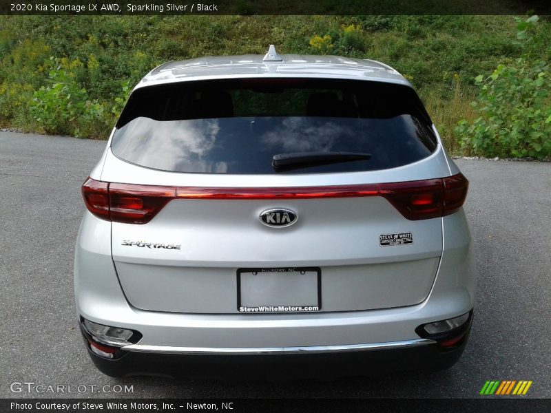 Sparkling Silver / Black 2020 Kia Sportage LX AWD