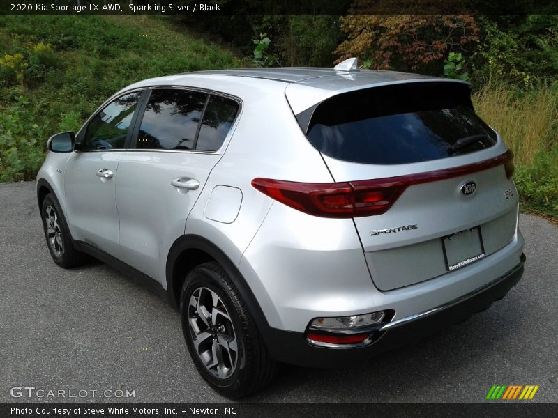 Sparkling Silver / Black 2020 Kia Sportage LX AWD