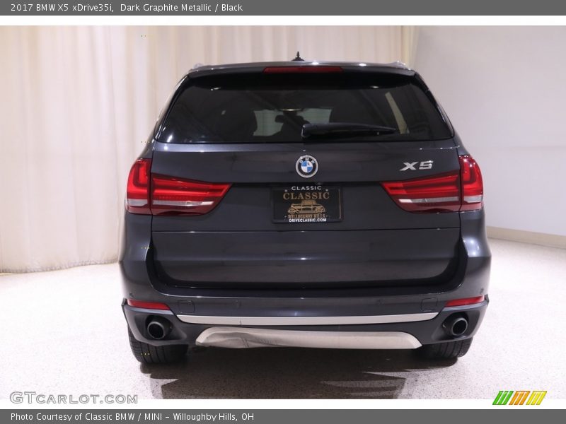 Dark Graphite Metallic / Black 2017 BMW X5 xDrive35i