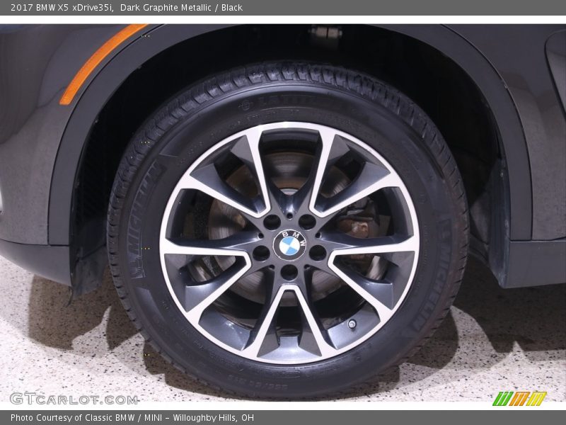 Dark Graphite Metallic / Black 2017 BMW X5 xDrive35i