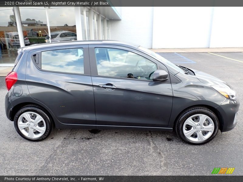 Nightfall Gray Metallic / Jet Black 2020 Chevrolet Spark LS