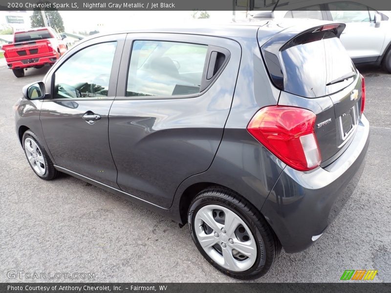 Nightfall Gray Metallic / Jet Black 2020 Chevrolet Spark LS