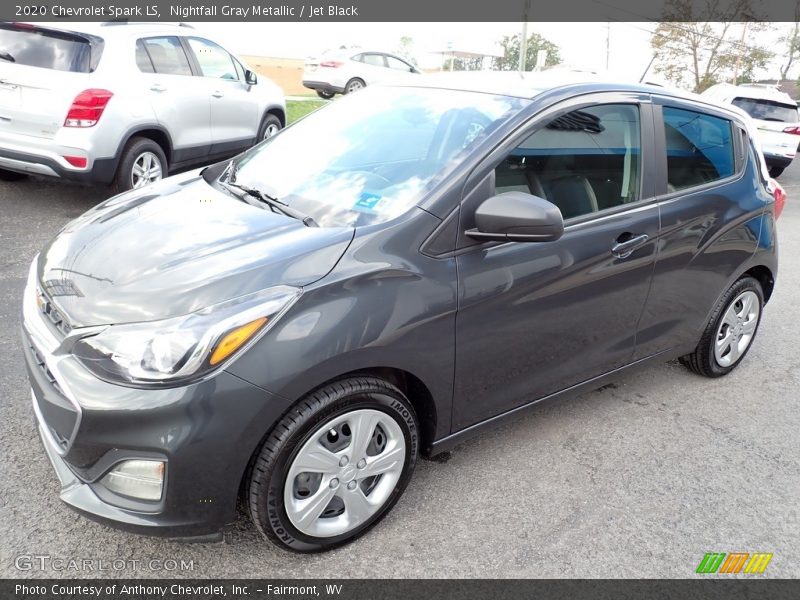 Nightfall Gray Metallic / Jet Black 2020 Chevrolet Spark LS