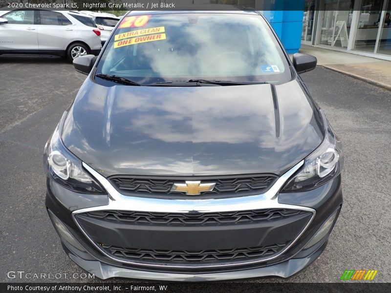 Nightfall Gray Metallic / Jet Black 2020 Chevrolet Spark LS