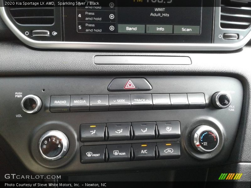 Sparkling Silver / Black 2020 Kia Sportage LX AWD