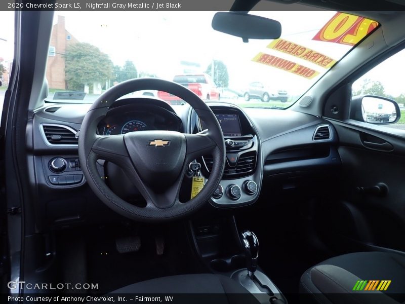 Nightfall Gray Metallic / Jet Black 2020 Chevrolet Spark LS