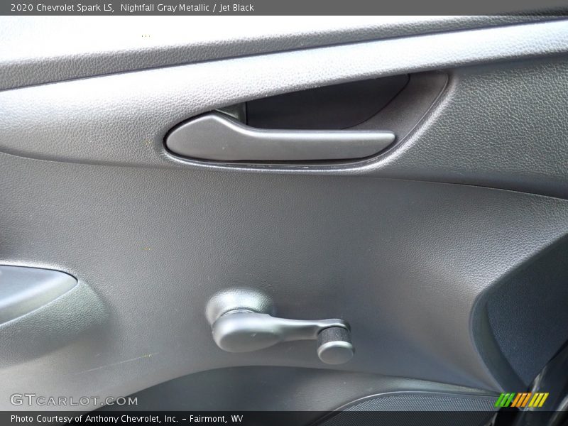 Nightfall Gray Metallic / Jet Black 2020 Chevrolet Spark LS