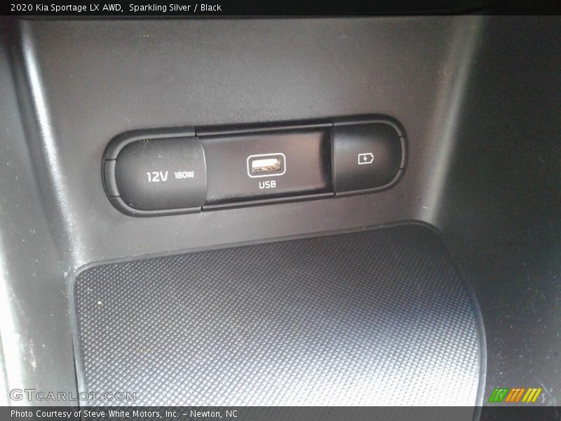 Sparkling Silver / Black 2020 Kia Sportage LX AWD