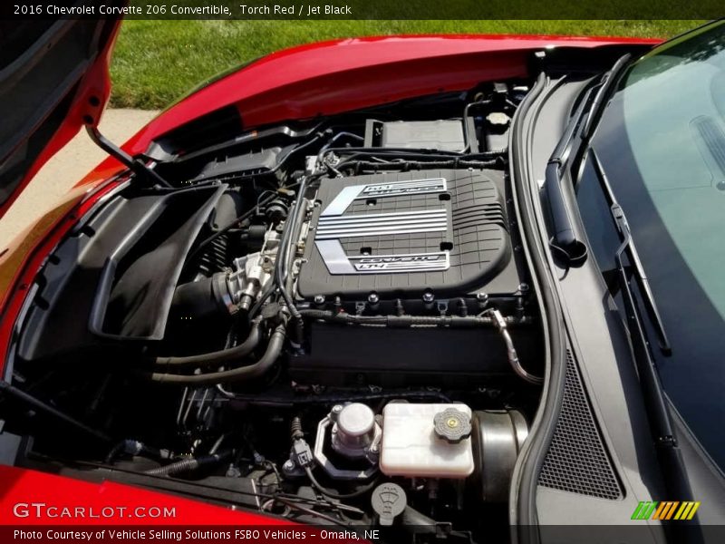 Torch Red / Jet Black 2016 Chevrolet Corvette Z06 Convertible