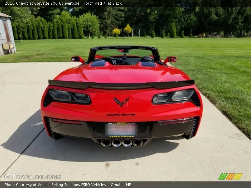 Torch Red / Jet Black 2016 Chevrolet Corvette Z06 Convertible