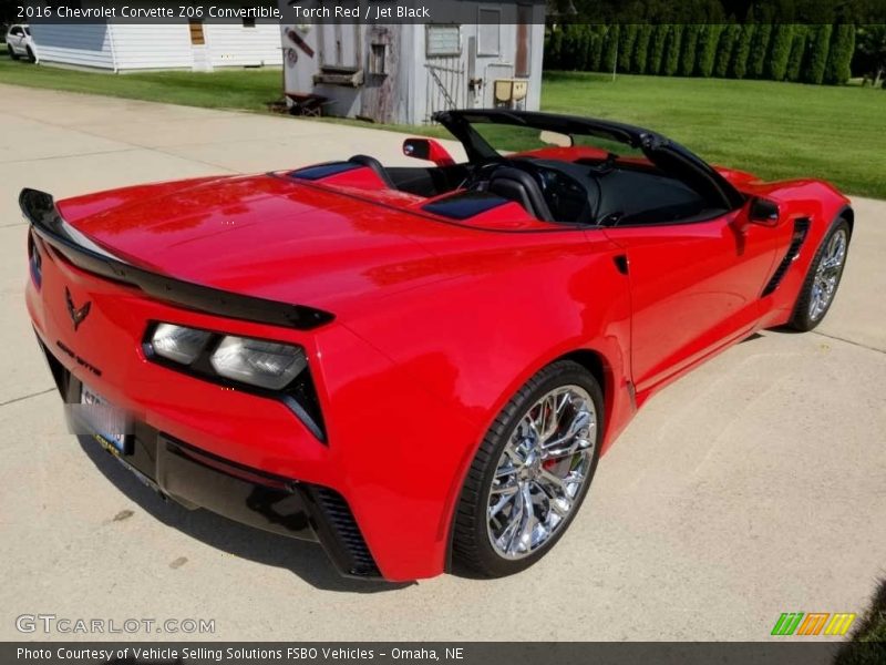 Torch Red / Jet Black 2016 Chevrolet Corvette Z06 Convertible