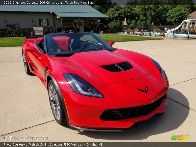 Torch Red / Jet Black 2016 Chevrolet Corvette Z06 Convertible