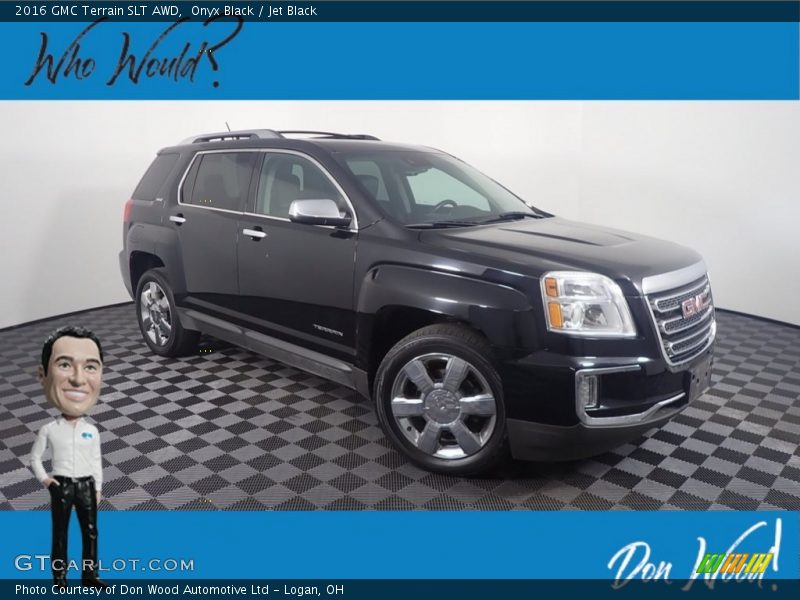 Onyx Black / Jet Black 2016 GMC Terrain SLT AWD