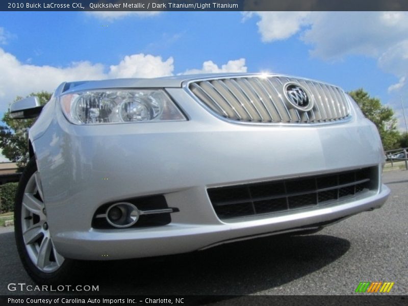 Quicksilver Metallic / Dark Titanium/Light Titanium 2010 Buick LaCrosse CXL