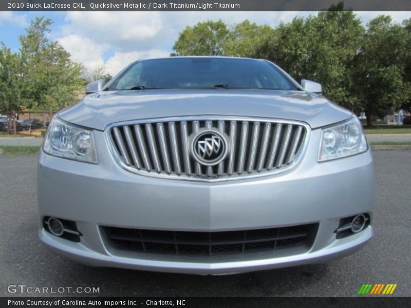 Quicksilver Metallic / Dark Titanium/Light Titanium 2010 Buick LaCrosse CXL