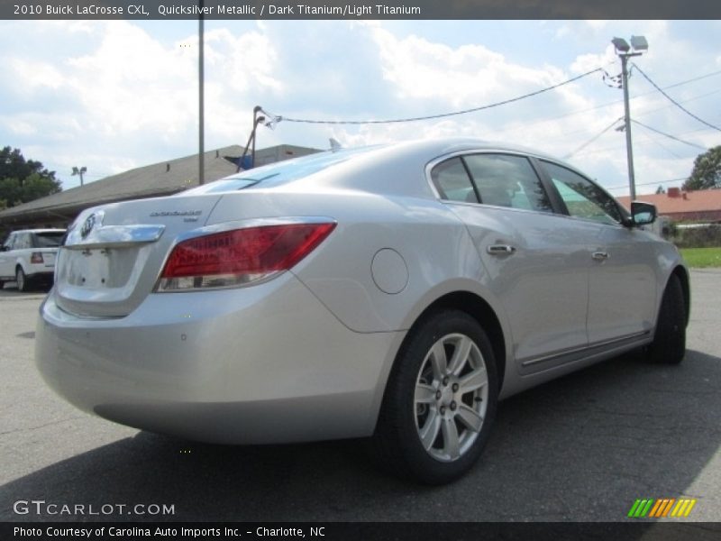 Quicksilver Metallic / Dark Titanium/Light Titanium 2010 Buick LaCrosse CXL