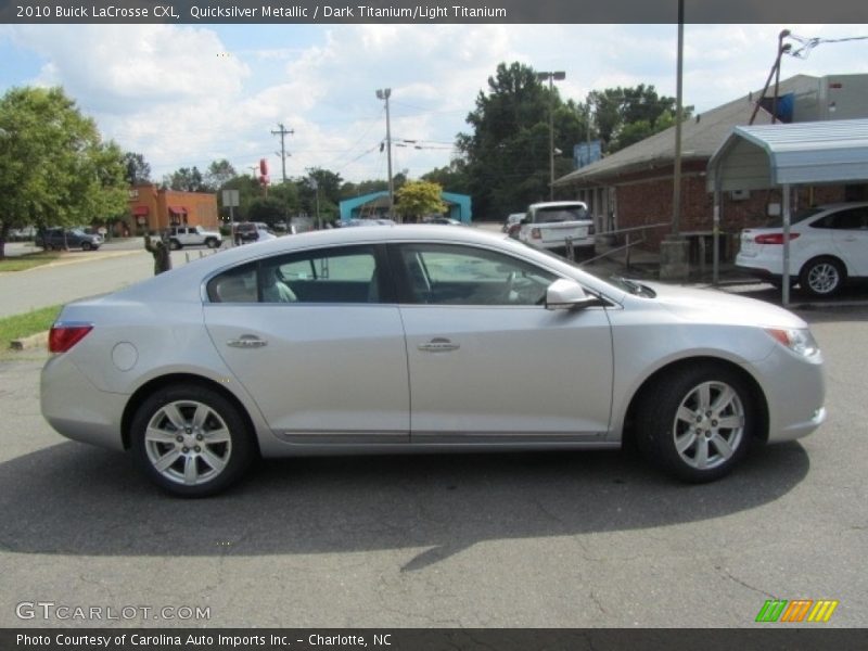 Quicksilver Metallic / Dark Titanium/Light Titanium 2010 Buick LaCrosse CXL