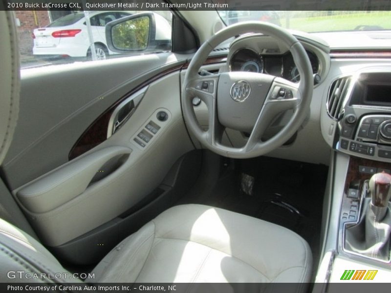 Quicksilver Metallic / Dark Titanium/Light Titanium 2010 Buick LaCrosse CXL