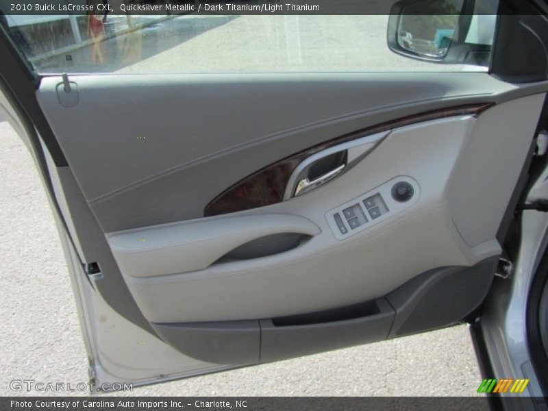 Quicksilver Metallic / Dark Titanium/Light Titanium 2010 Buick LaCrosse CXL