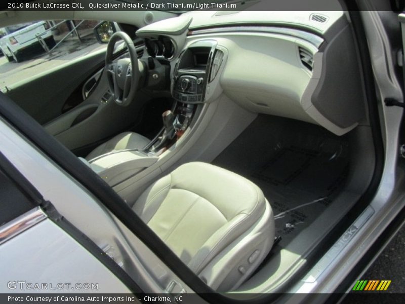 Quicksilver Metallic / Dark Titanium/Light Titanium 2010 Buick LaCrosse CXL
