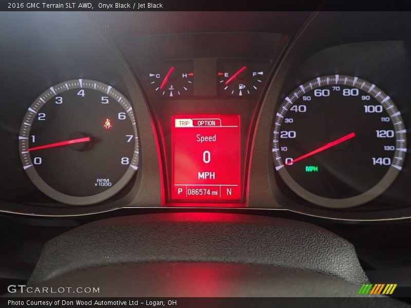Onyx Black / Jet Black 2016 GMC Terrain SLT AWD
