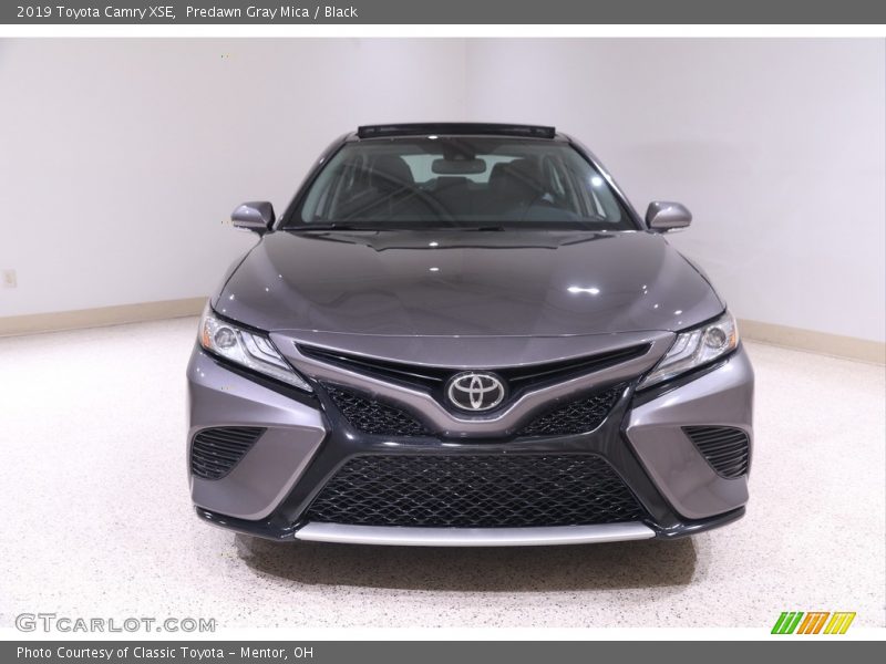 Predawn Gray Mica / Black 2019 Toyota Camry XSE