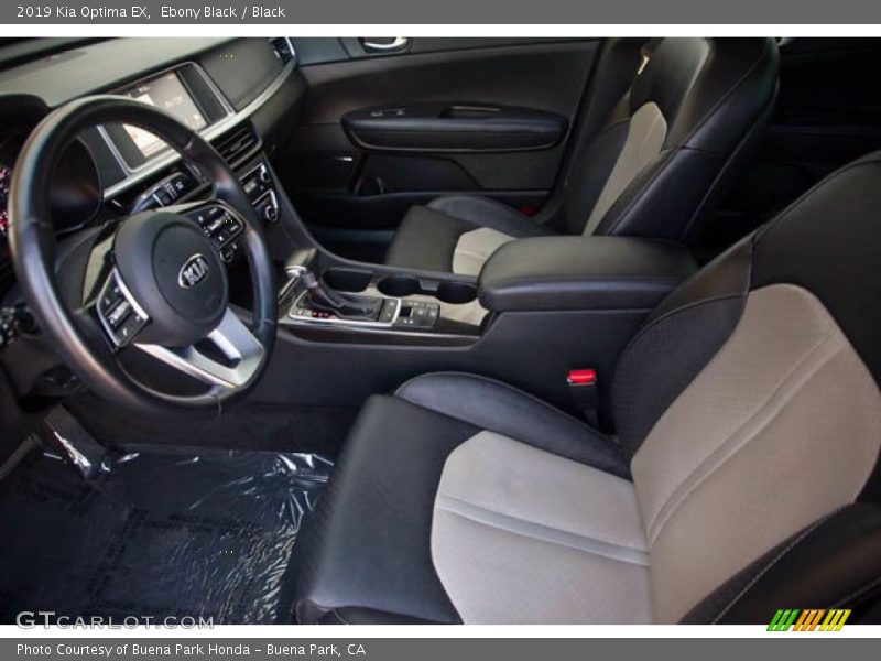 Ebony Black / Black 2019 Kia Optima EX