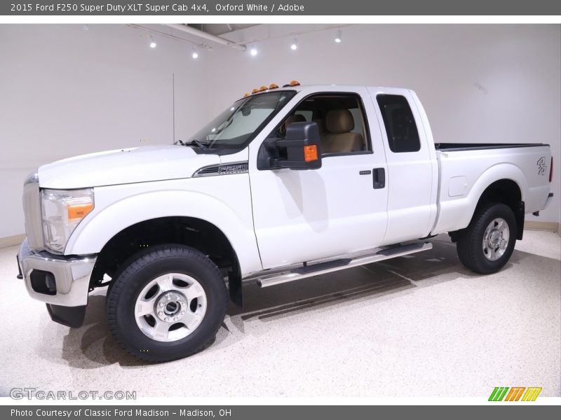 Oxford White / Adobe 2015 Ford F250 Super Duty XLT Super Cab 4x4