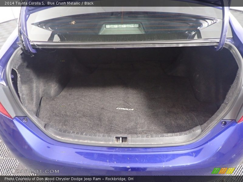 Blue Crush Metallic / Black 2014 Toyota Corolla S