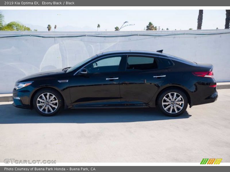 Ebony Black / Black 2019 Kia Optima EX