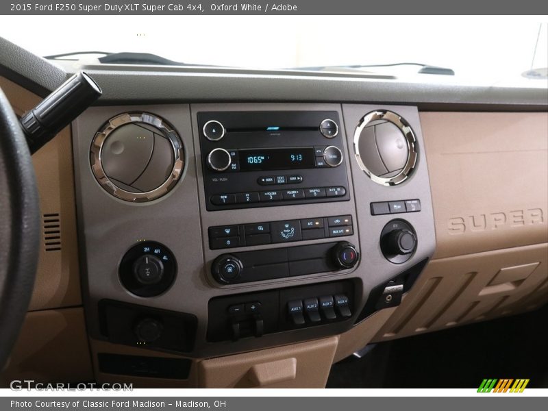 Oxford White / Adobe 2015 Ford F250 Super Duty XLT Super Cab 4x4