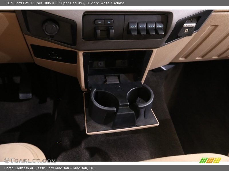 Oxford White / Adobe 2015 Ford F250 Super Duty XLT Super Cab 4x4