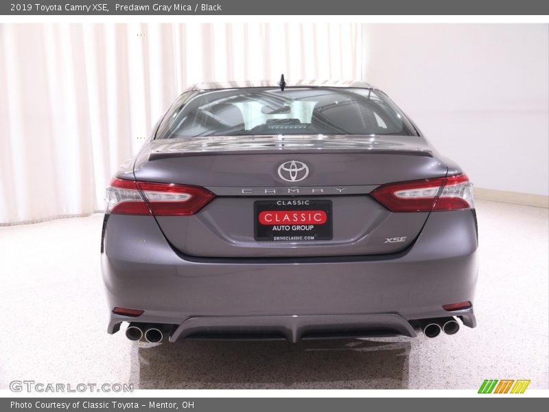 Predawn Gray Mica / Black 2019 Toyota Camry XSE